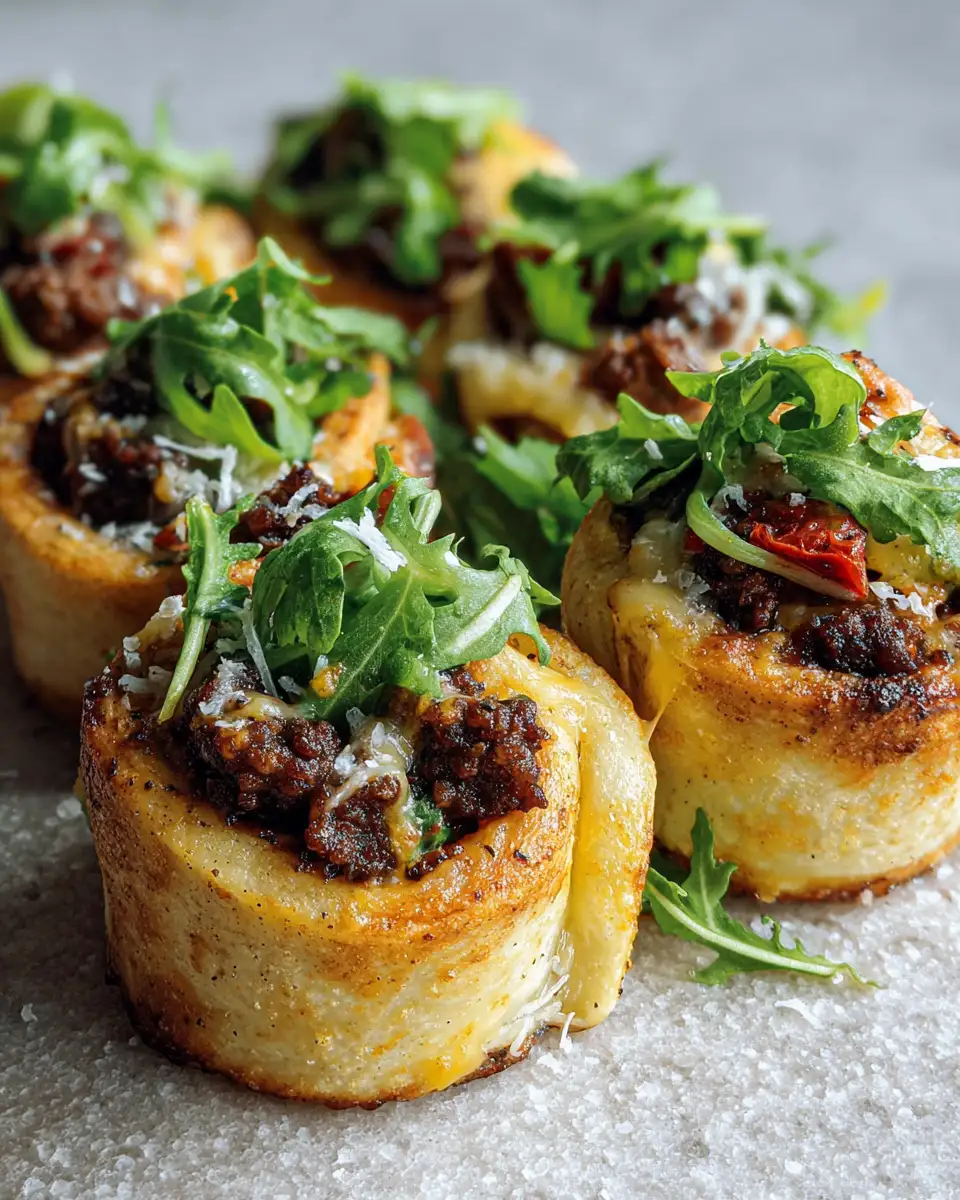 Irresistible Garlic Butter Cheeseburger Rollups You Need to Try - Featured Image