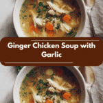 Cozy Up with Flavorful Ginger Chicken Soup with Garlic