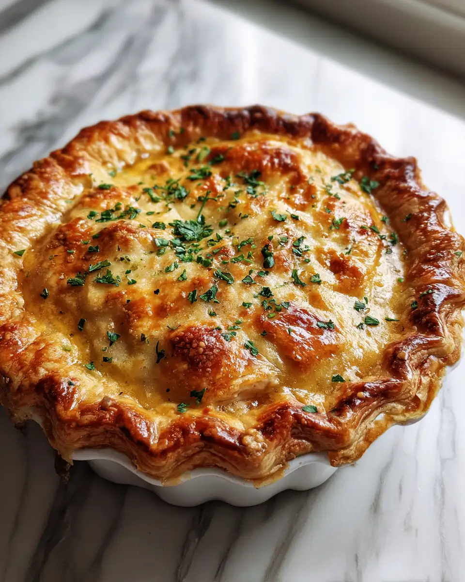Final dish - Irresistible Golden Chicken Pot Pie with a Buttery Crust You Have to Try