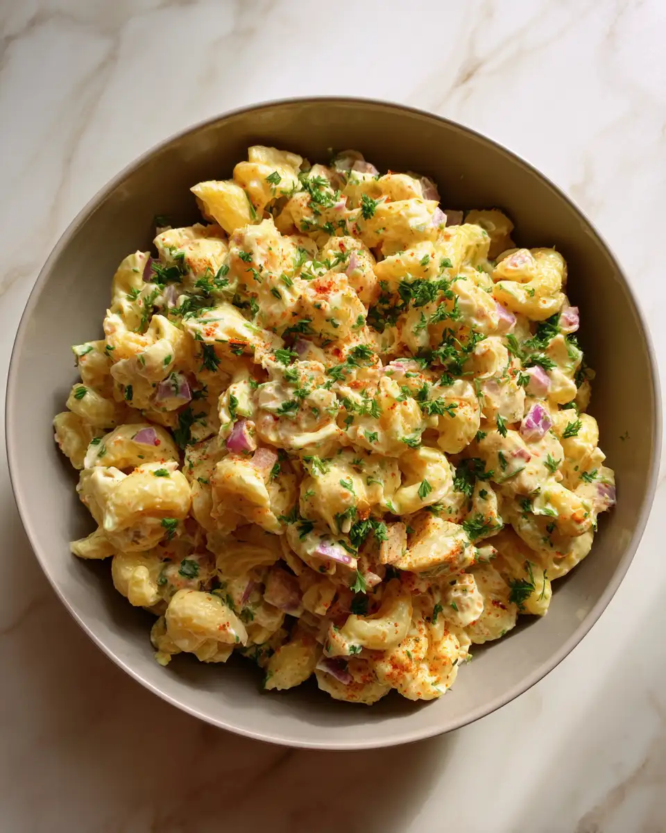 Final dish - Unlock the Secret to Gordon Ramsay Macaroni Salad Like a Pro