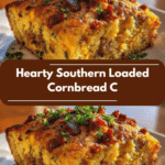 Hearty Southern Loaded Cornbread Casserole Recipe That Will Warm Your Soul