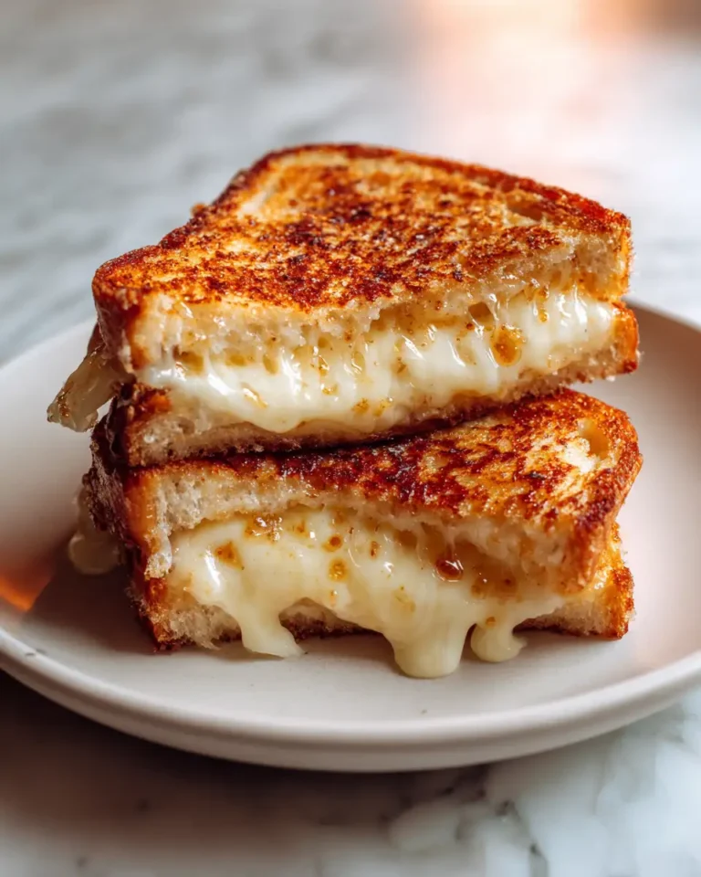 Melted Magic Hot Honey Grilled Cheese Recipe to Savor - Featured Image
