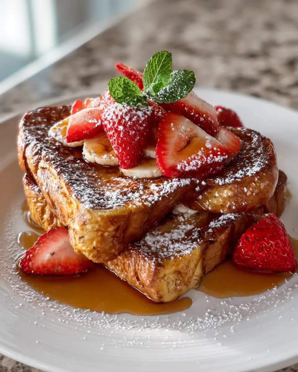 Final dish - How Can French Toast Use Hawaiian Rolls to Create the Ultimate Sweet Breakfast Delight