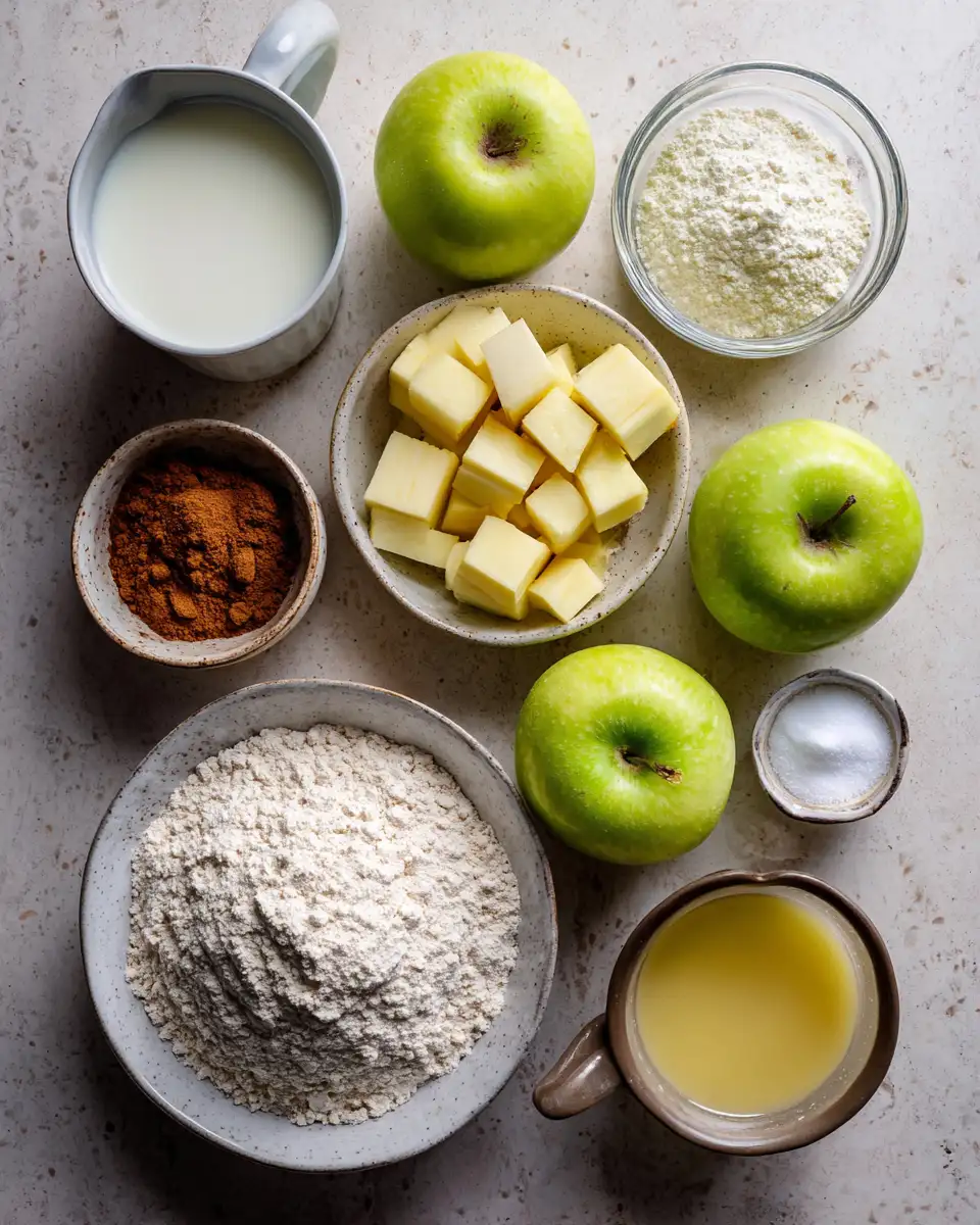 Ingredients for Irresistible Buttery Apple Cobbler Recipe That Will Steal Your Heart