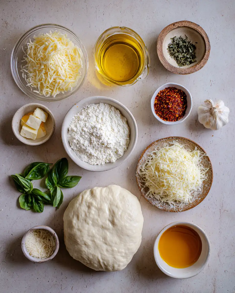 Ingredients for Irresistible Hot Honey Ricotta Pizza Delight That Will Ignite Your Taste Buds