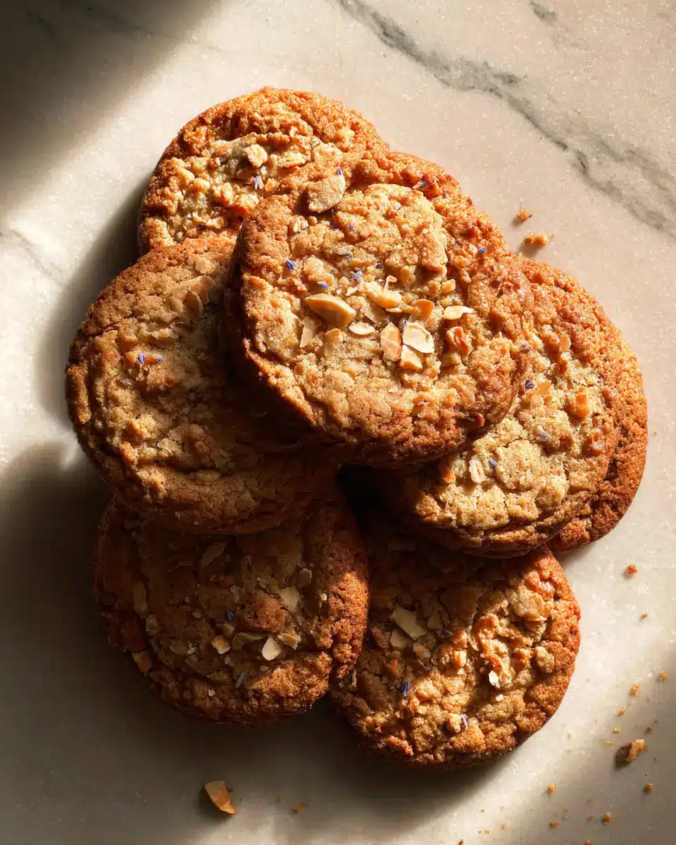 Final dish - Irresistibly Sweet Lavender Honey Crunch Cookies You Have to Try