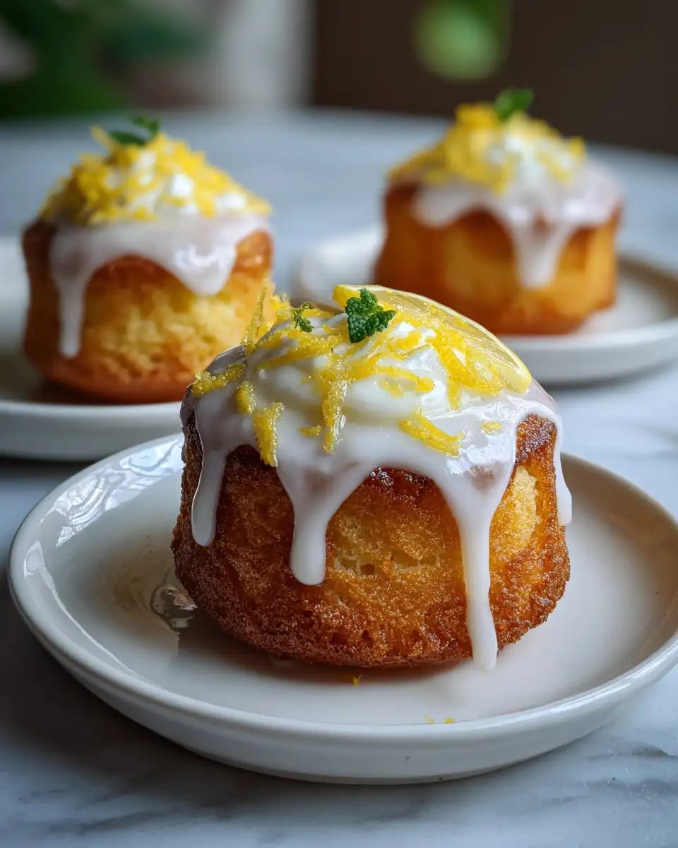 Irresistible Lemon Drizzle Mini Cakes That Brighten Every Bite - Featured Image