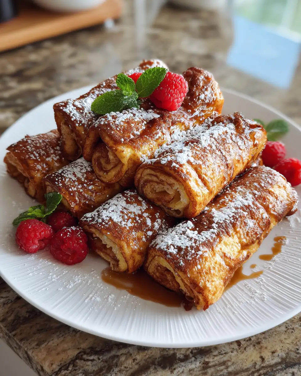 Final dish - Make Easy Cinnamon French Toast Roll Ups for a Delicious Breakfast Treat