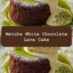 Indulge in the Ultimate Matcha White Chocolate Lava Cake Experience