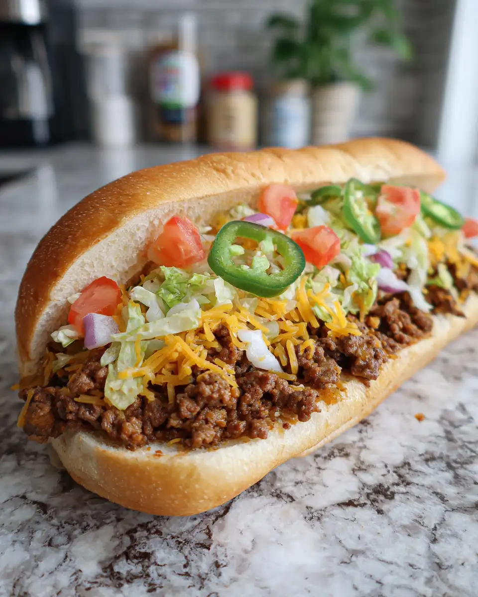 Ingredients for The Ultimate Mexican Chopped Cheese Sandwich You Need to Try