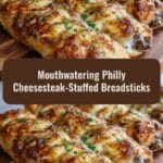 Mouthwatering Philly Cheesesteak-Stuffed Breadsticks You Need to Try Today