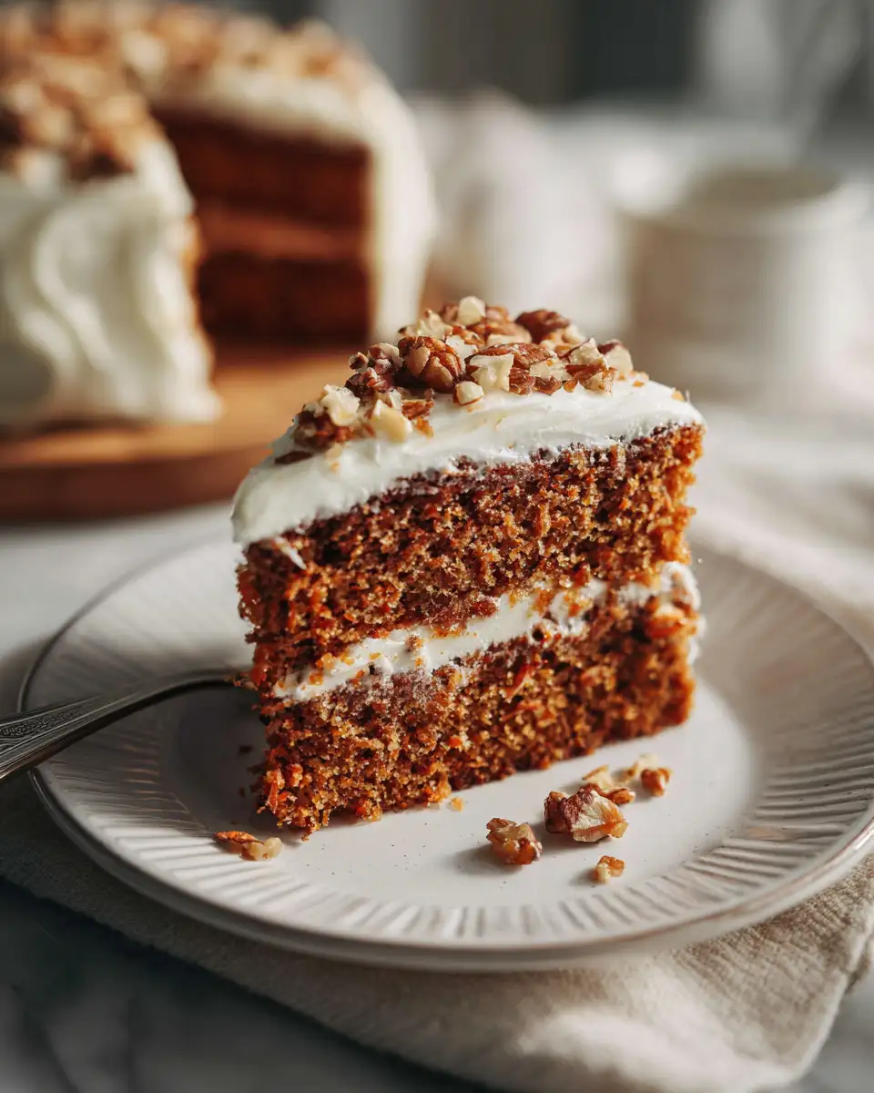 Deliciously Healthy No Sugar No Flour Carrot Cake Recipe - Featured Image