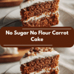 Deliciously Healthy No Sugar No Flour Carrot Cake Recipe