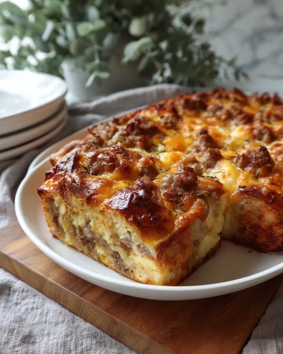The Ultimate Pancake Sausage Breakfast Bake Recipe for a Hearty Morning Meal - Featured Image
