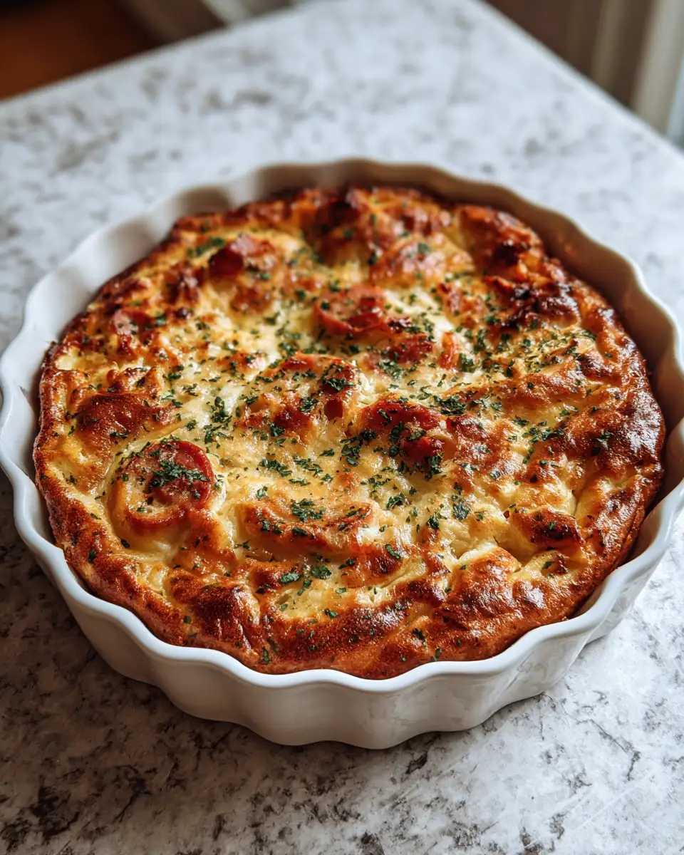 Final dish - The Ultimate Pancake Sausage Breakfast Bake Recipe for a Hearty Morning Meal