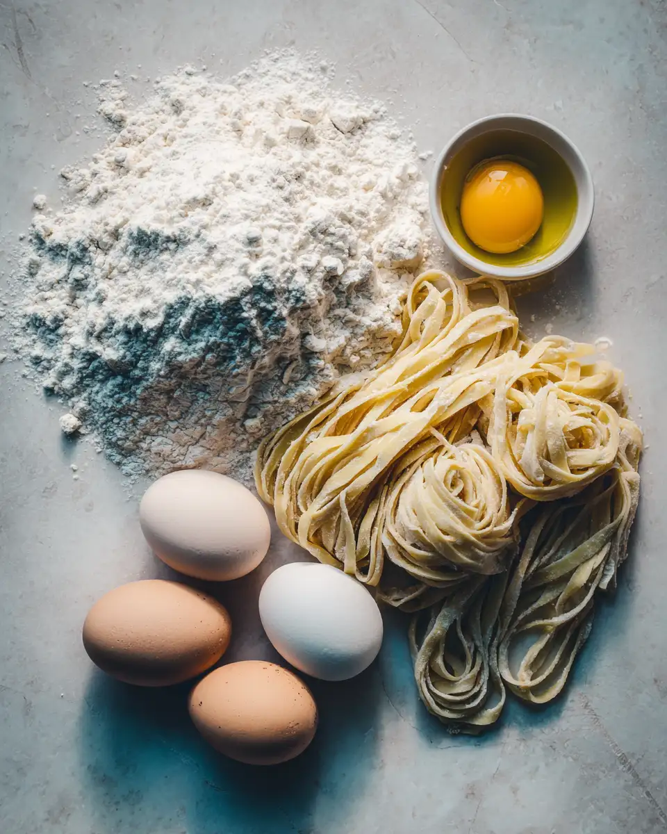 Ingredients for Master the Art of Pasta with This Irresistible Handmade Pasta Recipe
