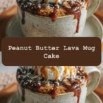 Indulge in Decadence with This Irresistible Peanut Butter Lava Mug Cake