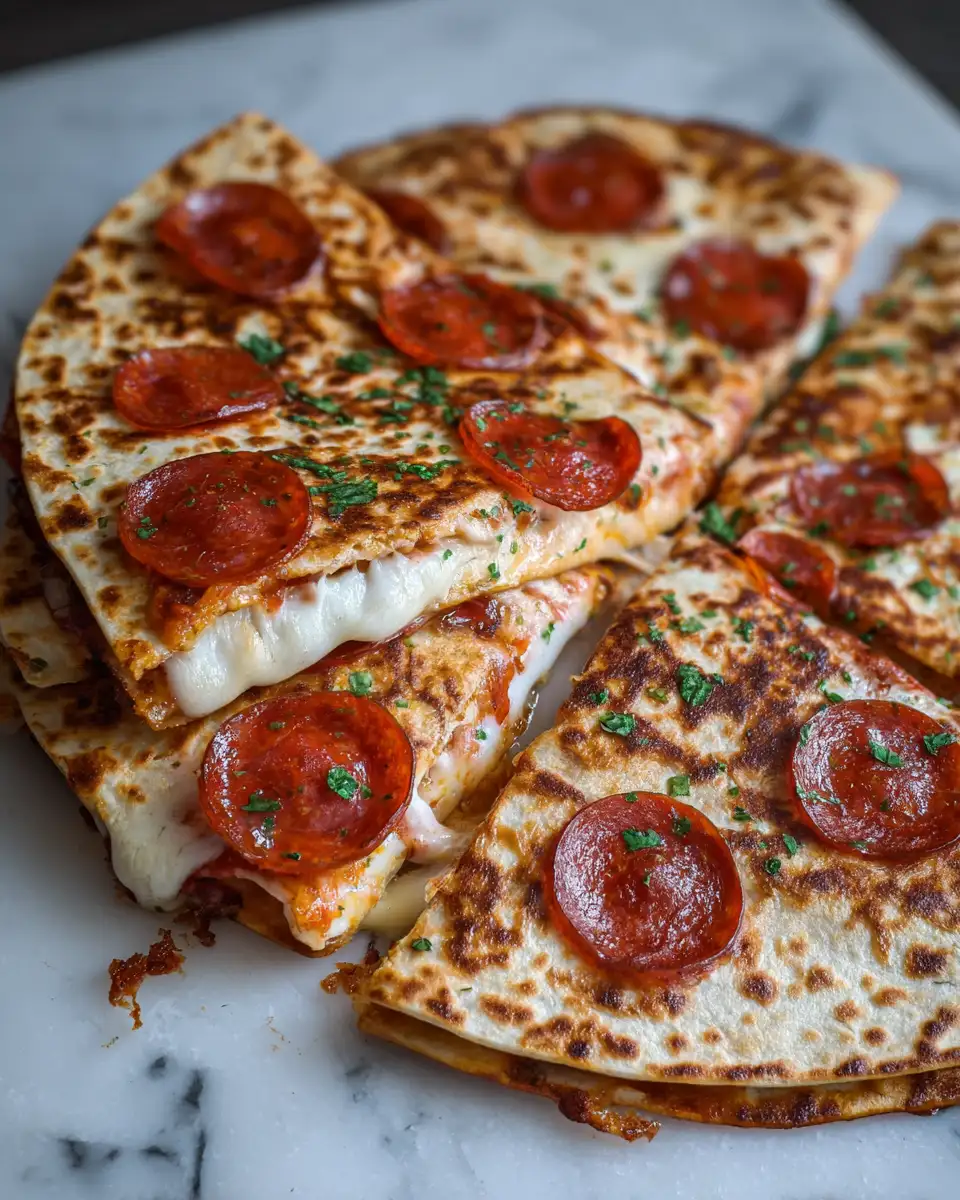Final dish - Pepperoni Pizza Quesadillas The Ultimate Fusion Snack You Need to Try