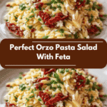 Perfect Orzo Pasta Salad with Feta and Sun Dried Tomatoes You Need to Try