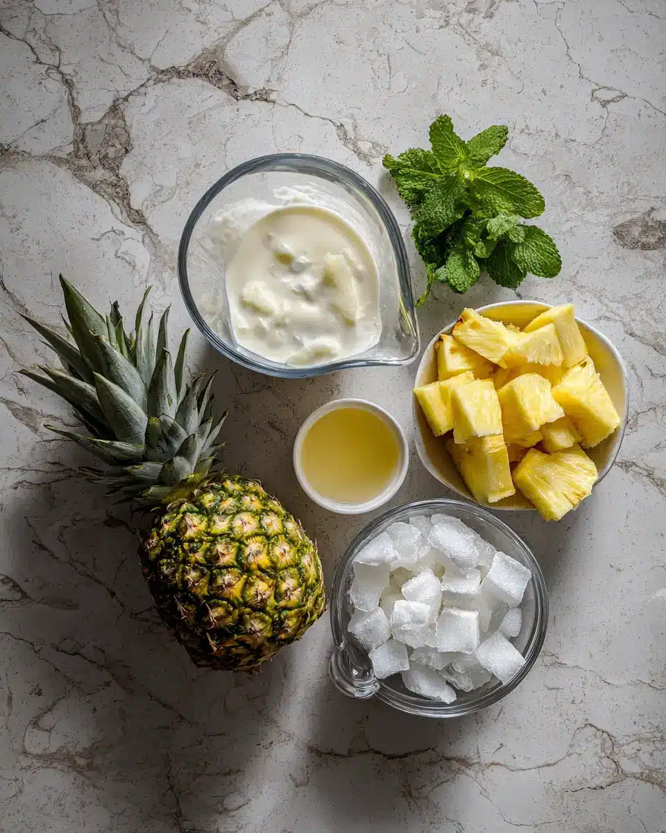 Ingredients for Sip into Paradise with the Ultimate Piña Colada Duo Delight