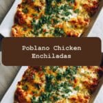Irresistible Poblano Chicken Enchiladas That Will Spice Up Your Dinner Tonight