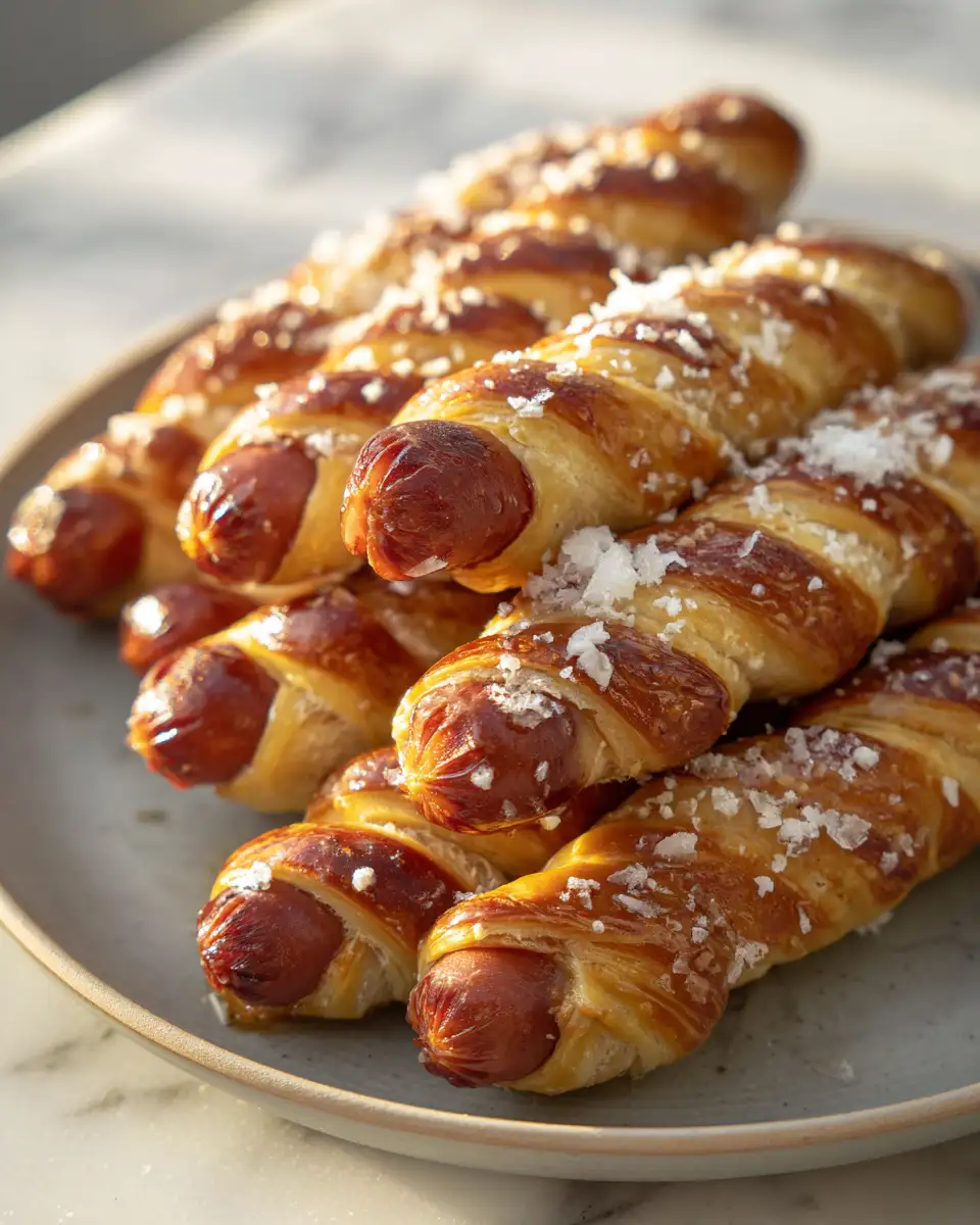Twist Up Snack Time with Irresistible Pretzel Dogs 6 Final dish - Twist Up Snack Time with Irresistible Pretzel Dogs