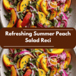 Brighten Your Day with This Refreshing Summer Peach Salad Recipe