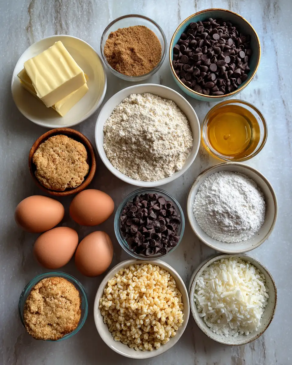 Ingredients for Irresistible Rice Krispie Chocolate Chip Cookies You Need to Try Today