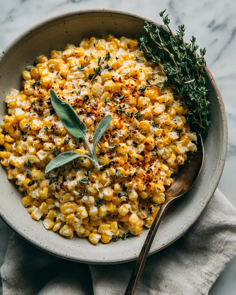 Irresistible Roasted Garlic Creamed Corn Recipe You Need to Try - Featured Image
