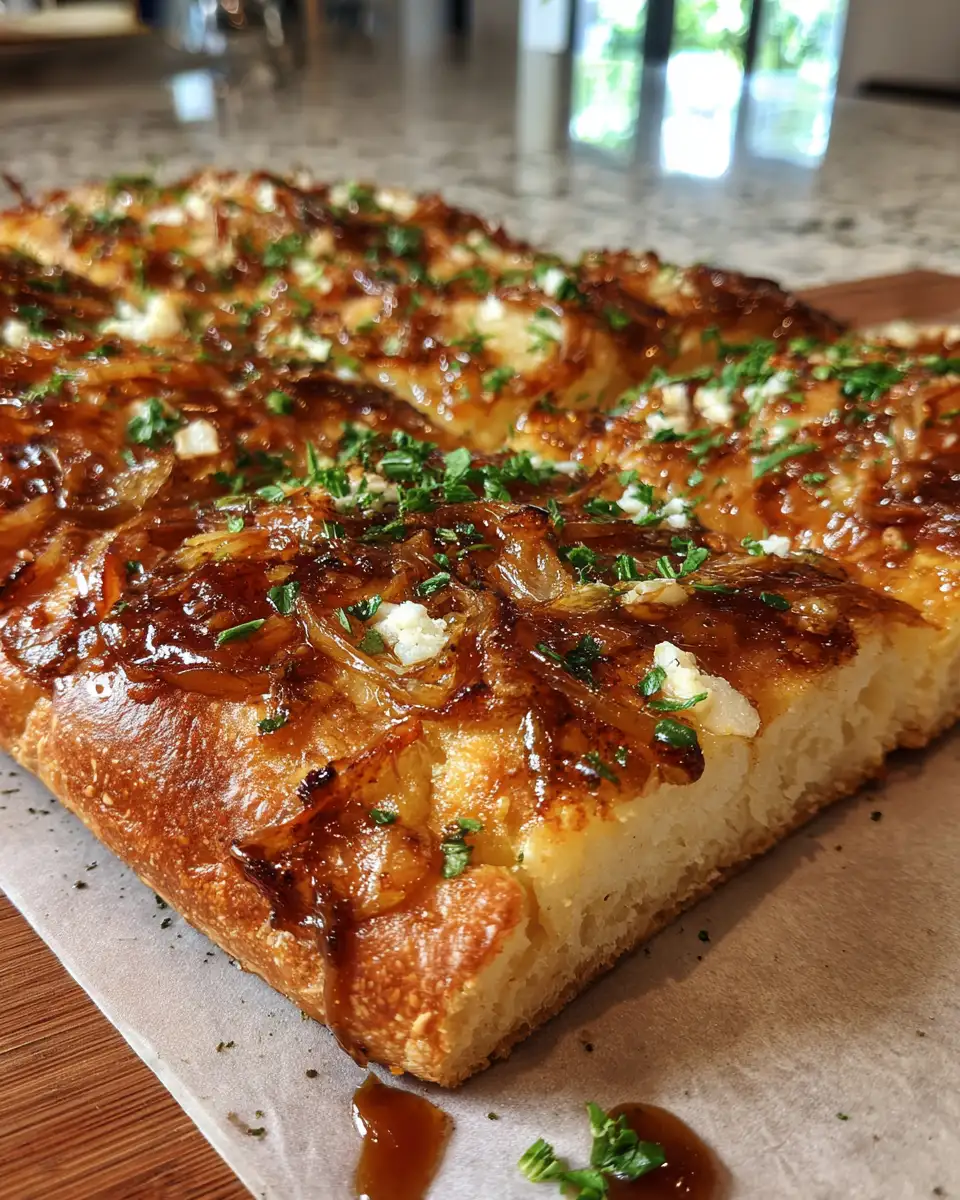 Final dish - Savor the Sweet and Spicy Hot Honey Garlic Bread Pizza Delight
