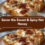 Savor the Sweet and Spicy Hot Honey Garlic Bread Pizza Delight