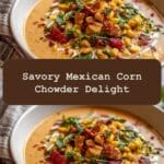 Savory Mexican Corn Chowder Delight That Will Warm Your Soul