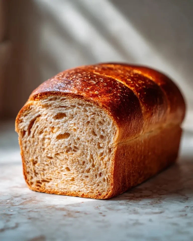 Irresistibly Soft and Chewy Honey Oat Whole Wheat Bread Recipe - Featured Image