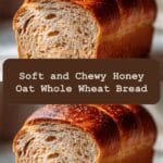 Irresistibly Soft and Chewy Honey Oat Whole Wheat Bread Recipe