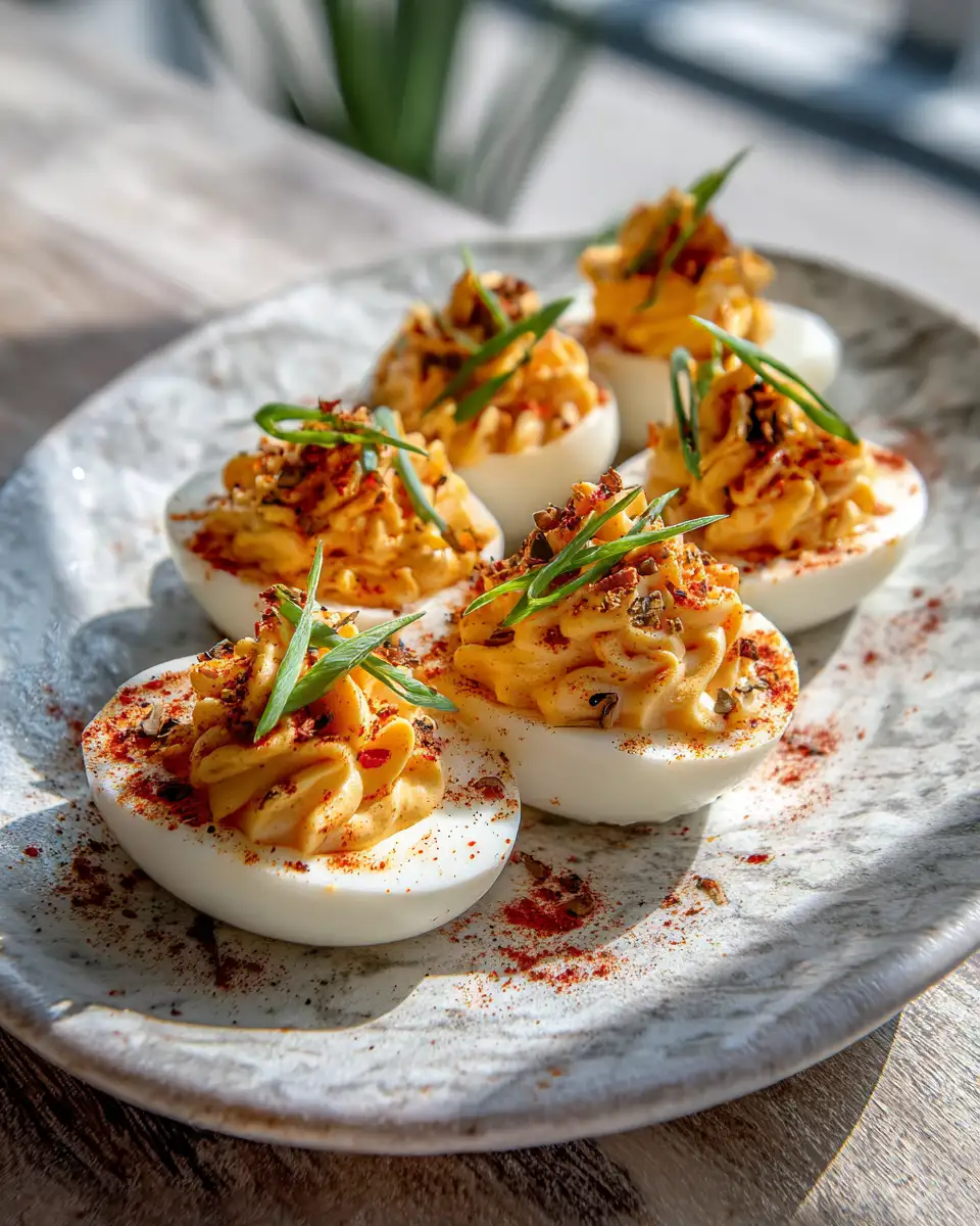 Fiery Flavors Unleashed with Spicy Bayou Deviled Eggs - Featured Image