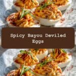 Fiery Flavors Unleashed with Spicy Bayou Deviled Eggs