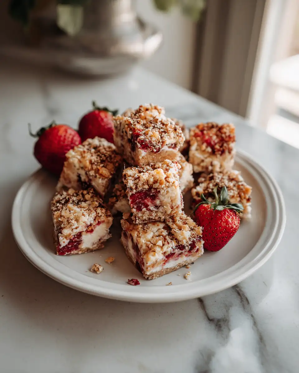 Irresistible Strawberry Cheesecake Crunch Bites You Need to Try - Featured Image