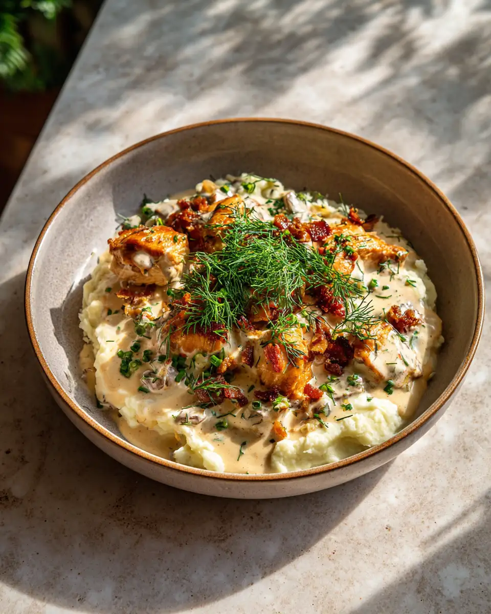 Ultimate Loaded Chicken and Gravy Mashed Potato Bowls Recipe for Comfort Food Lovers - Featured Image