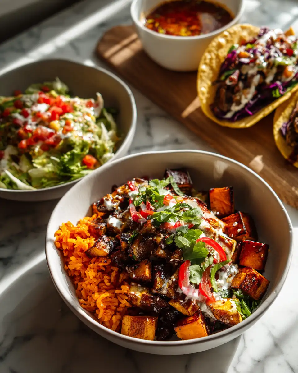 Delicious Vegetarian Meal Prep Ideas Featuring Sweet Potato Taco Bowl 6 Final dish - Delicious Vegetarian Meal Prep Ideas Featuring Sweet Potato Taco Bowl