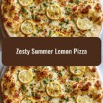 Zesty Summer Lemon Pizza That Will Brighten Your Taste Buds