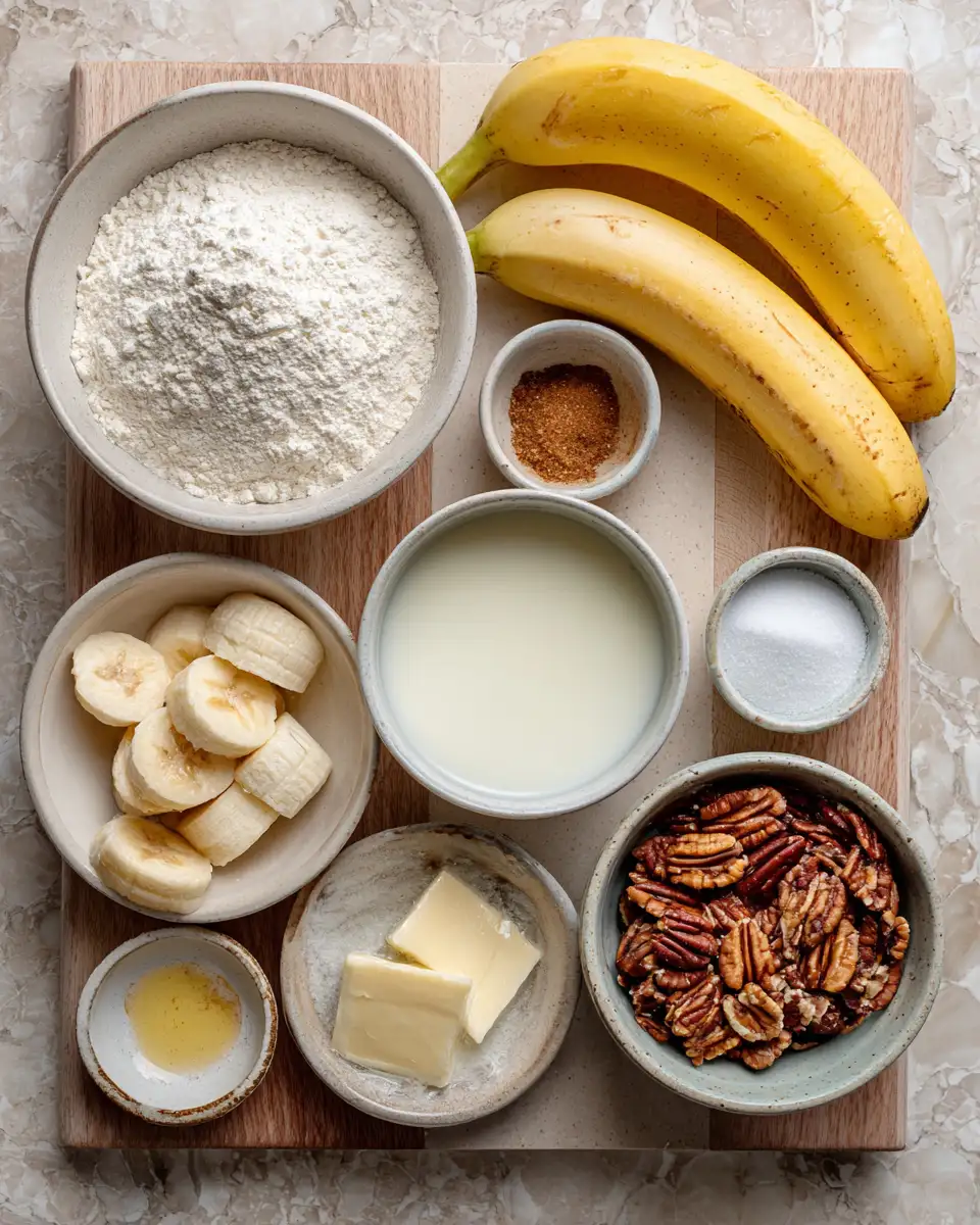 Ingredients for Irresistible Best Southern Banana Cobbler Recipe You Need to Try