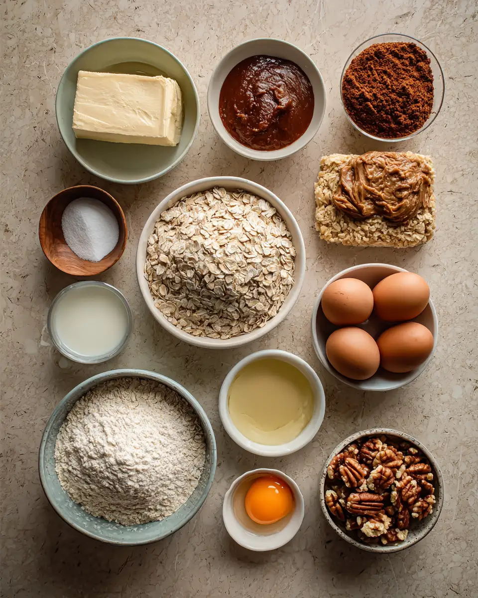 Ingredients for Irresistible Biscoff Oatmeal Cookies You Need to Try Today