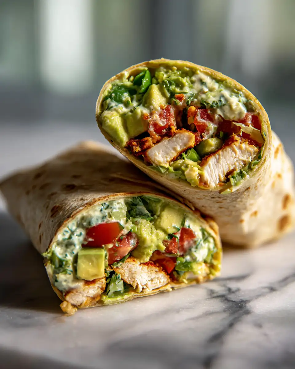 Irresistible Chicken Avocado Ranch Burritos You Need to Try Today - Featured Image
