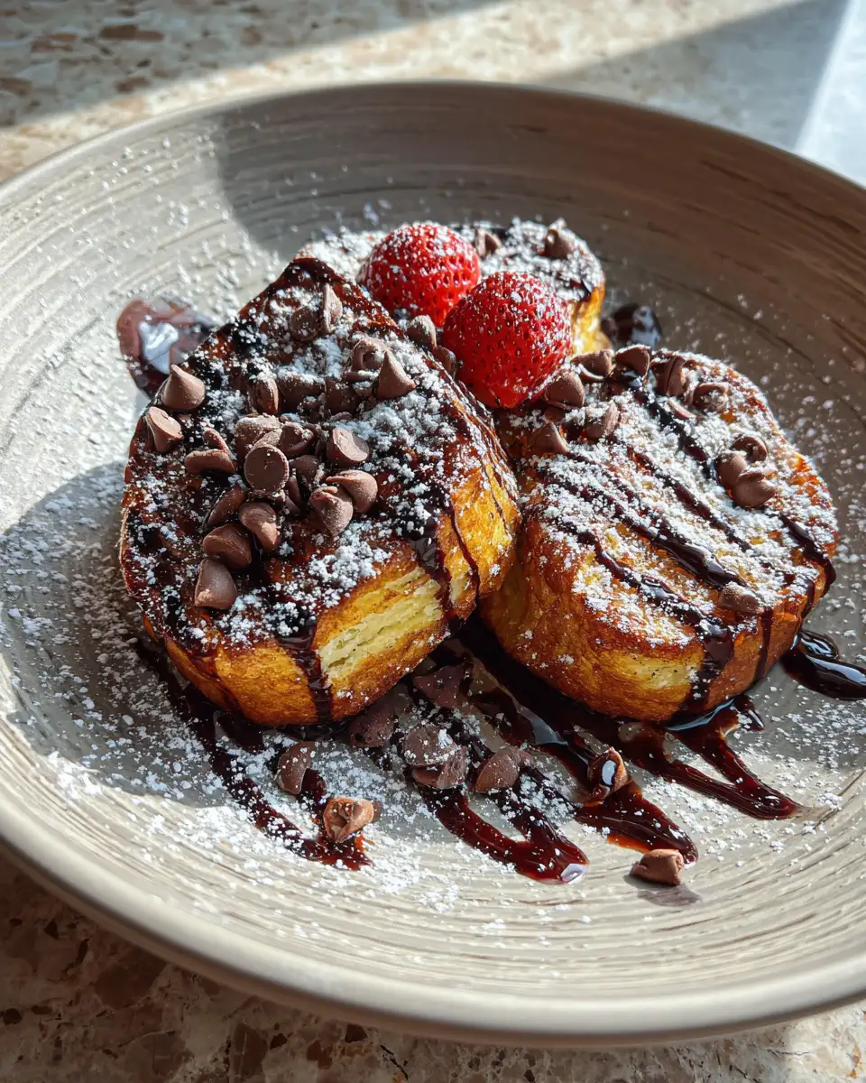 Decadent Chocolate Chip Vanilla Custard Brioche You Need to Try 6 Final dish - Decadent Chocolate Chip Vanilla Custard Brioche You Need to Try