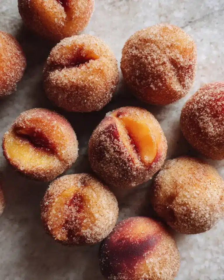 Irresistible Cinnamon Sugar Baked Peaches That Melt in Your Mouth - Featured Image