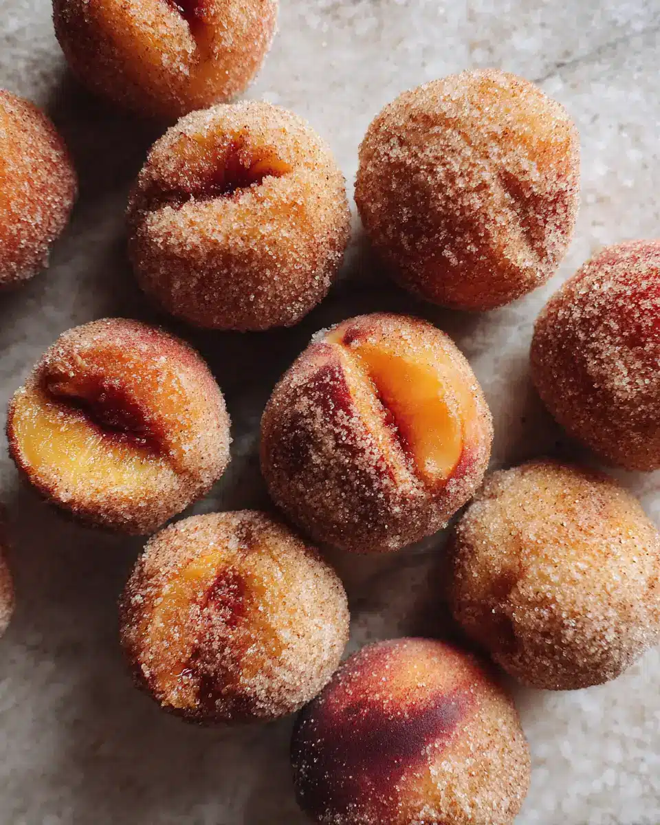 Irresistible Cinnamon Sugar Baked Peaches That Melt in Your Mouth - Featured Image