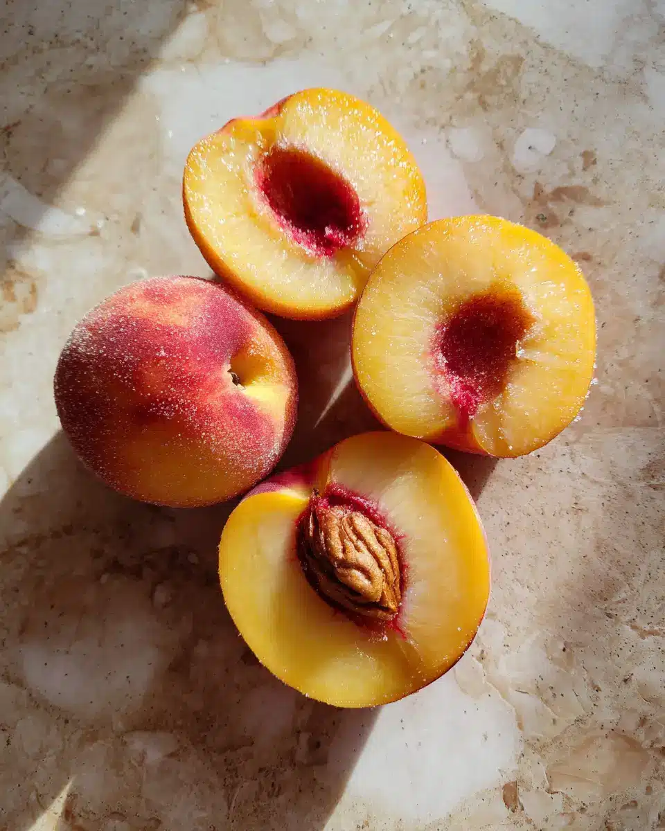 Ingredients for Irresistible Cinnamon Sugar Baked Peaches That Melt in Your Mouth