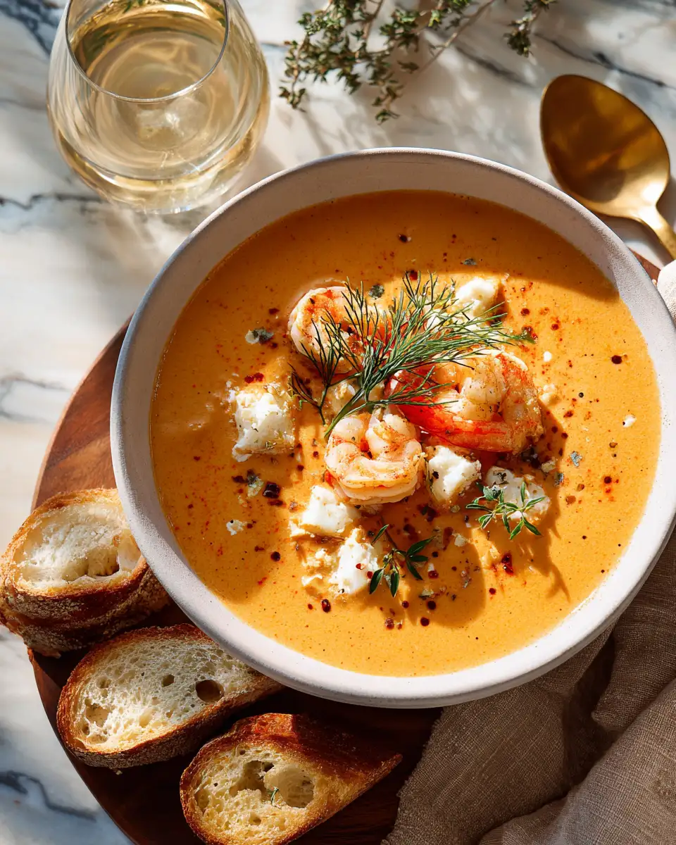 Creamy Crab and Shrimp Seafood Bisque Recipe to Savor Every Spoonful - Featured Image
