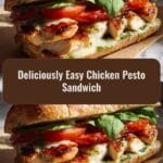Deliciously Easy Chicken Pesto Sandwich That Will Become Your New Favorite Lunch