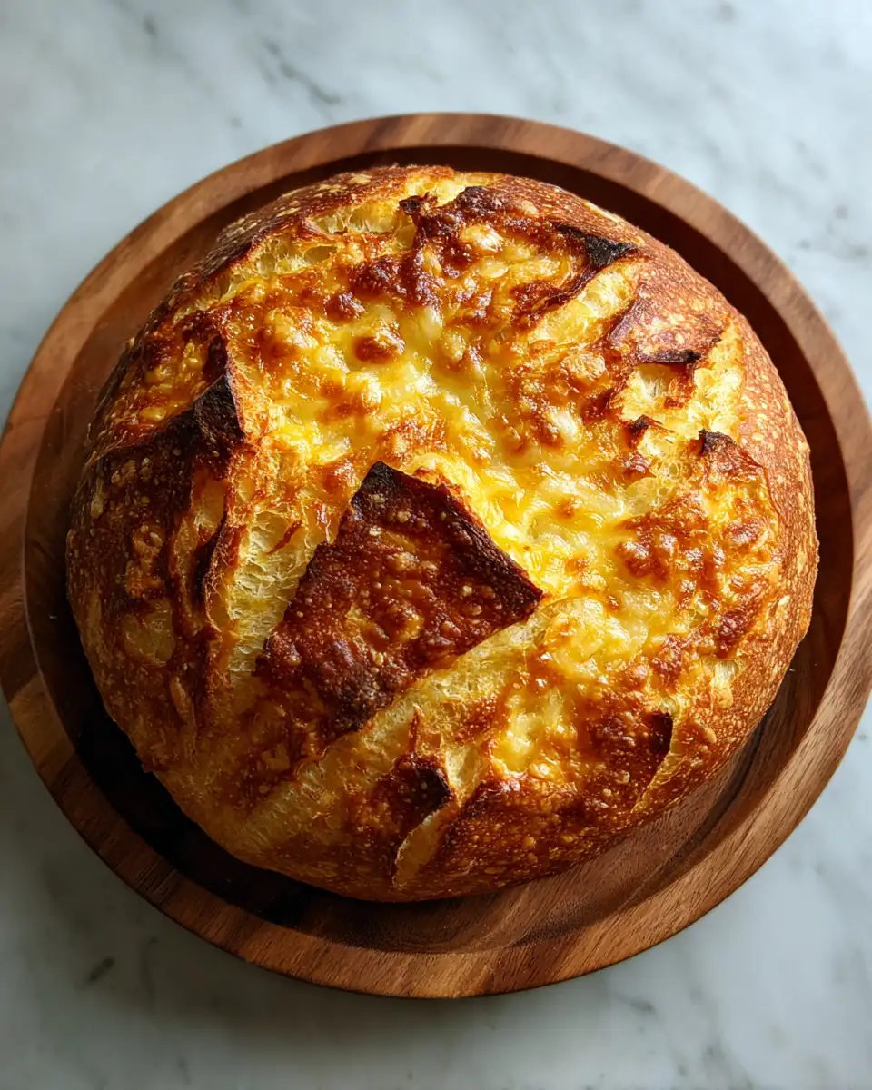 Final dish - Irresistibly Crispy Dutch Oven Cheddar Bread You Need to Try
